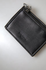 Dolce & Gabbana Elegant Leather Coin Purse Wallet