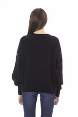 Baldinini Trend Black Cashmere Women Sweater