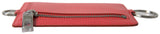 Dolce & Gabbana Elegant Red Leather Lanyard Card Holder