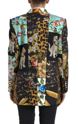 Dolce & Gabbana Elegant Multicolor Single Breasted Jacket