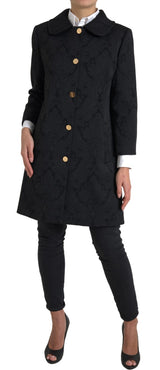 Dolce & Gabbana Elegant Black Tailored Blazer Jacket