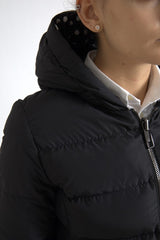 Dolce & Gabbana Elegant Full Zip Black Hooded Jacket