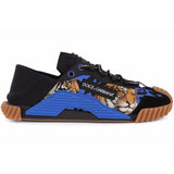 Dolce & Gabbana Tiger Print Low-Top Fashion Sneakers