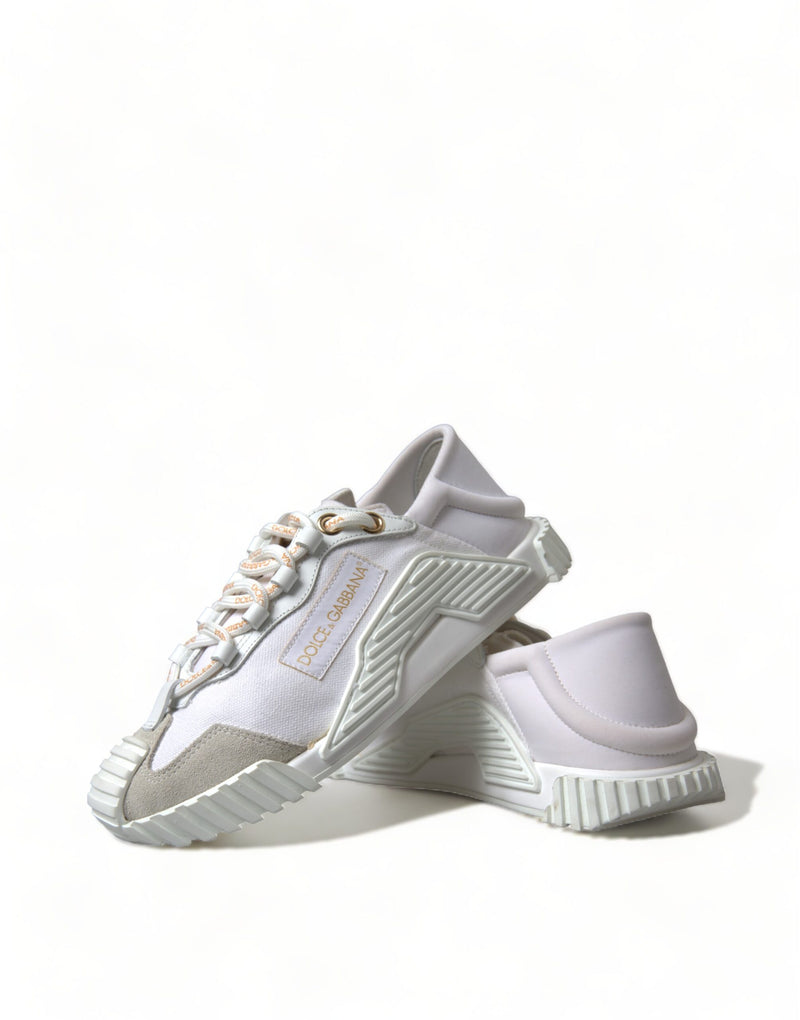 Dolce & Gabbana Elevated White NS1 Sneakers