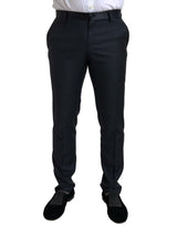 Dolce & Gabbana Elegant Slim Fit Black Three-Piece Suit