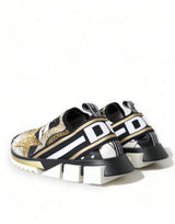 Dolce & Gabbana Crystal-Embellished Sorrento Slip-On Sneakers