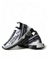 Dolce & Gabbana Elegant Monochrome Sorrento Sneakers