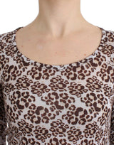 Cavalli Elegant Floral Lace Longsleeve Top