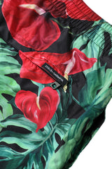 Dolce & Gabbana Tropical Elegance Men's Swim Trunks