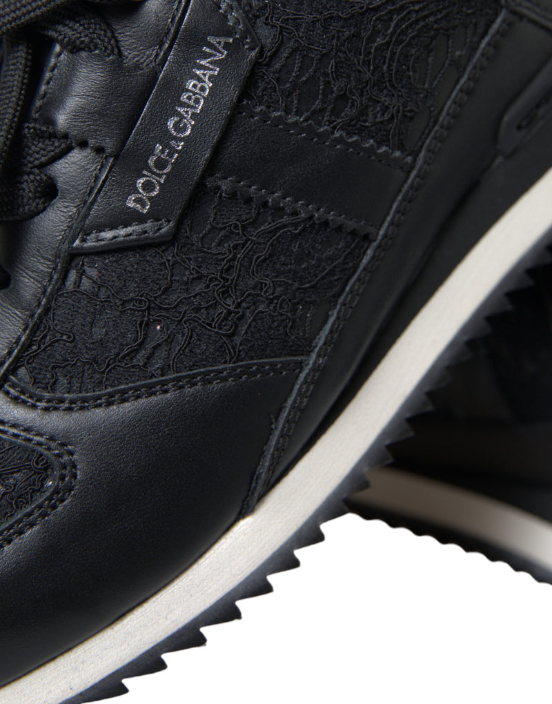 Dolce & Gabbana Elegant Black Classic Sneakers