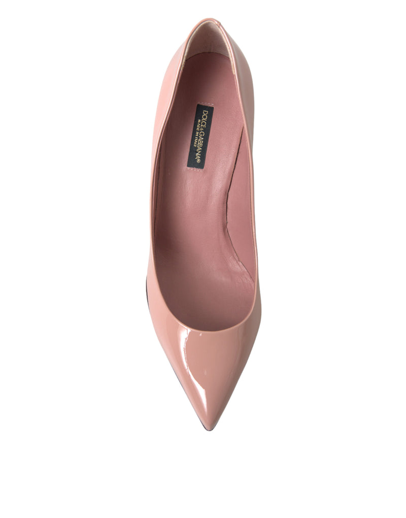 Dolce & Gabbana Pink Patent Stiletto Pumps - Elevate Your Glamour