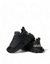 Dolce & Gabbana Elegant Black Super Queen Sneakers