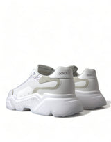 Dolce & Gabbana Elegant White DAYMASTER Casual Sneakers