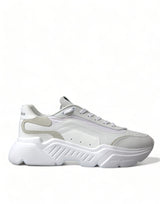 Dolce & Gabbana Elegant White DAYMASTER Casual Sneakers