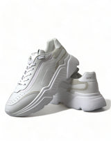 Dolce & Gabbana Elegant White DAYMASTER Casual Sneakers