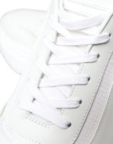 Dolce & Gabbana Elegant White DAYMASTER Casual Sneakers