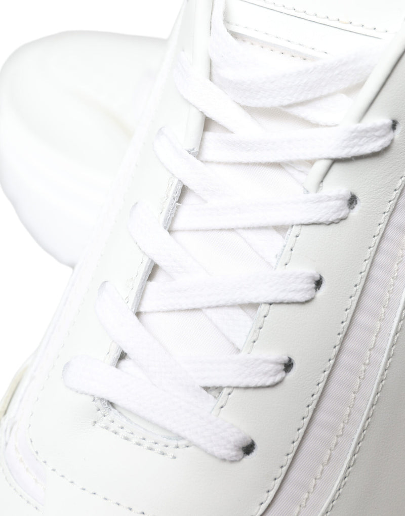 Dolce & Gabbana Elegant White DAYMASTER Casual Sneakers