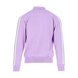 Palm Angels Elegant Lilac Turtleneck Zip Jacket