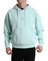 Dolce & Gabbana Mint Green Viscose Blend Pullover Sweater