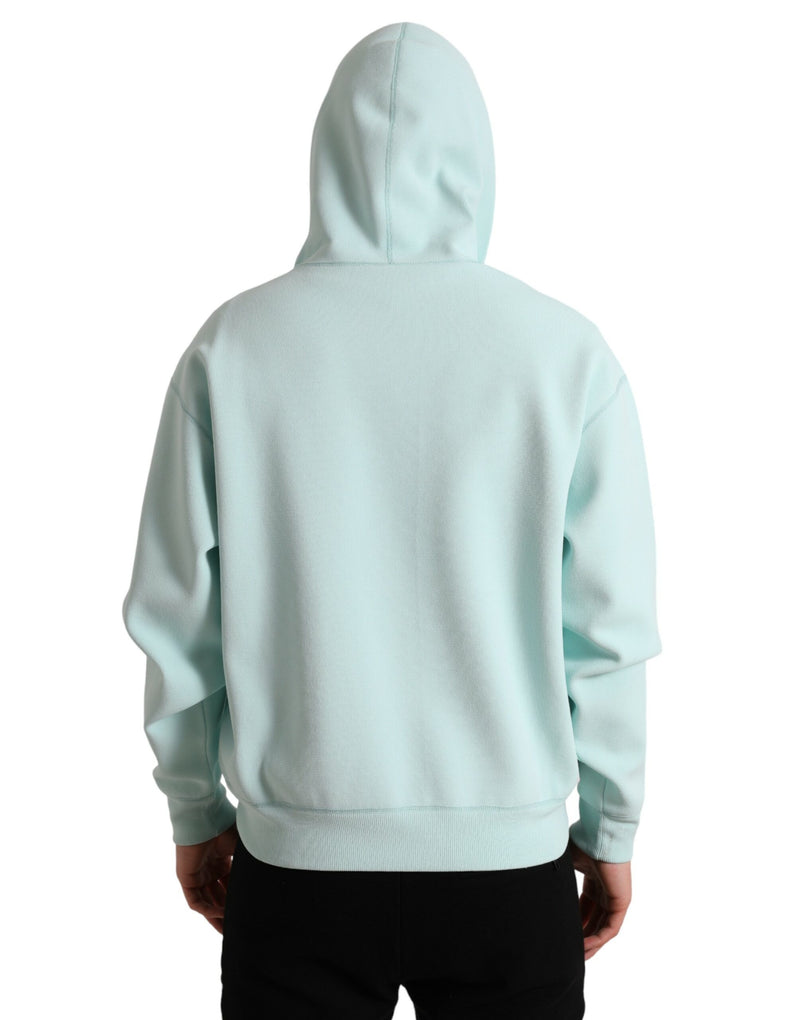 Dolce & Gabbana Mint Green Viscose Blend Pullover Sweater