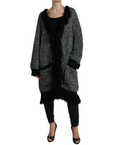 Dolce & Gabbana Elegant Cashmere Long Cardigan Cape