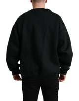 Dolce & Gabbana Elegant Crew Neck Logo Sweater