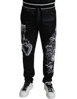 Dolce & Gabbana Stunning Print Jogger Trousers