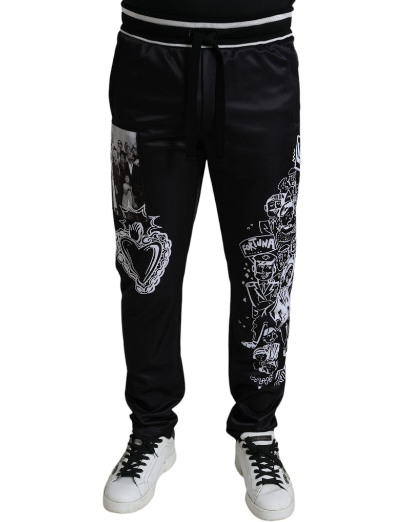 Dolce & Gabbana Stunning Print Jogger Trousers