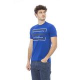 Baldinini Trend Blue Cotton Men T-Shirt