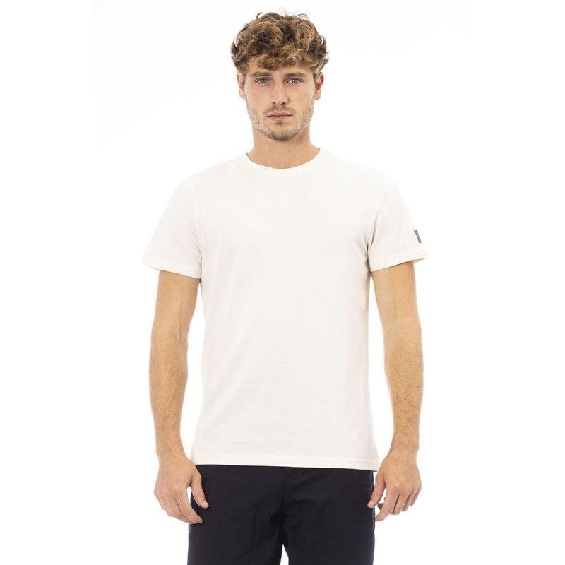 Baldinini Trend White Cotton Men T-Shirt