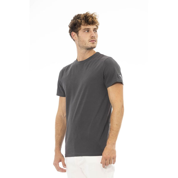 Baldinini Trend Gray Cotton Men T-Shirt