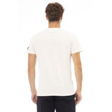 Baldinini Trend White Cotton Men T-Shirt