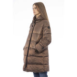 Baldinini Trend Brown Nylon Women Jacket