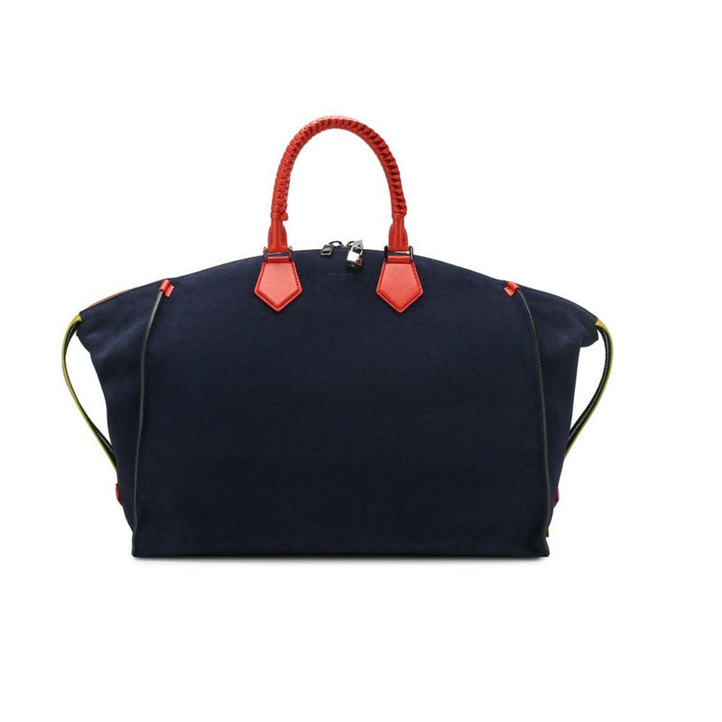 Dolce & Gabbana Luxurious Suede Leather Duffle Bag