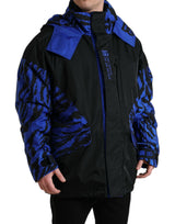 Dolce & Gabbana Reversible Nylon Windbreaker With Hood