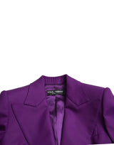 Dolce & Gabbana Elegant Wool Blazer with Silk Lining