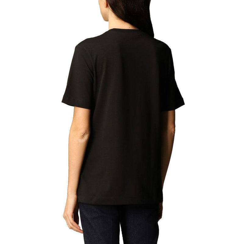 Love Moschino Black Cotton Women Top