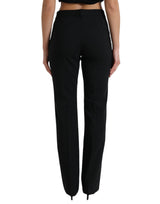 Dolce & Gabbana Elegant High-Waist Tapered Wool Pants