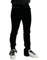 Dolce & Gabbana Elegant Black Skinny Denim Jeans