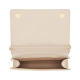 Love Moschino Chic White Faux Leather Crossbody Bag