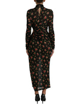 Dolce & Gabbana Elegant Floral Sheath Dress