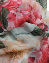 Dolce & Gabbana Floral Silk Maxi Dress