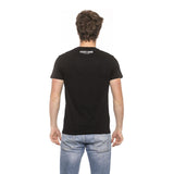 Roberto Cavalli Beachwear Black Cotton Men T-Shirt