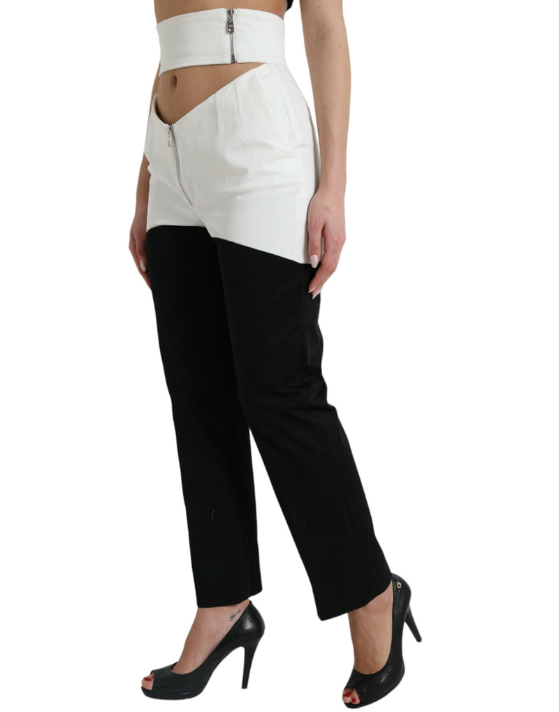 Dolce & Gabbana High Waist Tapered Chic Pants