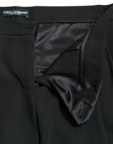 Dolce & Gabbana Elegant High-Waist Tapered Cropped Pants