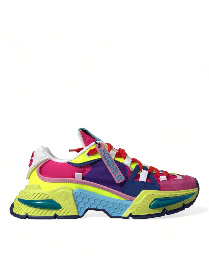 Dolce & Gabbana Air Master Multicolored Lace-Up Sneakers