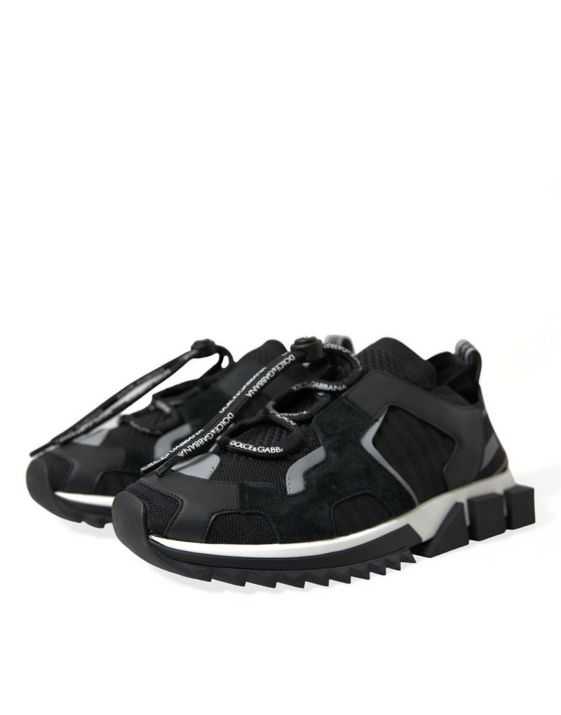 Dolce & Gabbana Sleek Sorrento Sneakers in Bold Black