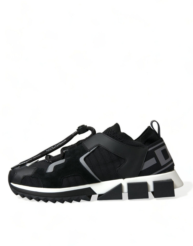 Dolce & Gabbana Sleek Sorrento Sneakers in Bold Black