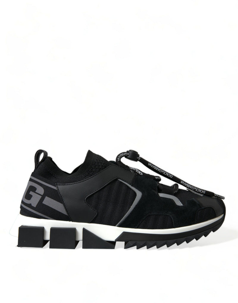 Dolce & Gabbana Sleek Sorrento Sneakers in Bold Black