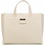 Cavalli Class Chic Spotted Calfskin Handbag Elegance